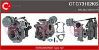 CASCO CTC73102KS - Turbocompresor, sobrealimentación - KAYOTAWA