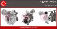 CASCO CTC73102RS - Turbocompresor, sobrealimentación - Reman