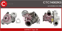 CASCO CTC74002KS - Turbocompresor, sobrealimentación - KAYOTAWA