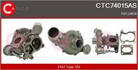 CASCO CTC74015AS - Turbocompresor, sobrealimentación - Brand New HQ