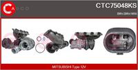 CASCO CTC75048KS - Turbocompresor, sobrealimentación - KAYOTAWA
