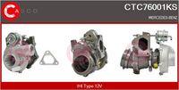 CASCO CTC76001KS - Turbocompresor, sobrealimentación - KAYOTAWA