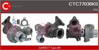 CASCO CTC77036KS - Turbocompresor, sobrealimentación - KAYOTAWA