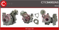 CASCO CTC84002AS - Turbocompresor, sobrealimentación - Brand New HQ