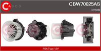 CASCO CBW70025AS - Ventilador habitáculo - Brand New HQ