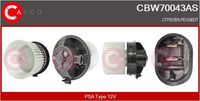 CASCO CBW70043AS - Ventilador habitáculo - Brand New HQ