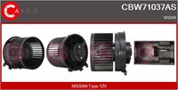 CASCO CBW71037AS - Ventilador habitáculo - Brand New HQ