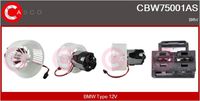 CASCO CBW75001AS - Ventilador habitáculo - Brand New HQ
