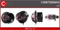 CASCO CBW75009AS - Ventilador habitáculo - Brand New HQ
