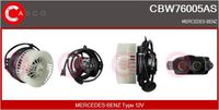 CASCO CBW76005AS - Ventilador habitáculo - Brand New HQ