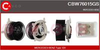 CASCO CBW76015GS - Ventilador habitáculo - Genuine