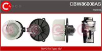 CASCO CBW86008AS - Ventilador habitáculo - Brand New HQ