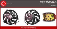 CASCO CEF70000AS - Motor eléctrico, ventilador del radiador - Brand New HQ