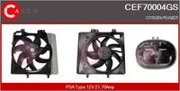 CASCO CEF70004GS - Motor eléctrico, ventilador del radiador - Genuine