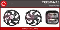 CASCO CEF70014AS - Motor eléctrico, ventilador del radiador - Brand New HQ