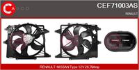 CASCO CEF71003AS - Motor eléctrico, ventilador del radiador - Brand New HQ