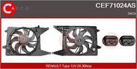 CASCO CEF71024AS - Motor eléctrico, ventilador del radiador - Brand New HQ