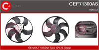 CASCO CEF71300AS - Ventilador, refrigeración del motor - Brand New HQ