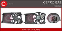 CASCO CEF72012AS - Motor eléctrico, ventilador del radiador - Brand New HQ