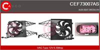 CASCO CEF73007AS - Motor eléctrico, ventilador del radiador - Brand New HQ