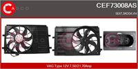 CASCO CEF73008AS - Motor eléctrico, ventilador del radiador - Brand New HQ