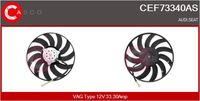 CASCO CEF73340AS - Ventilador, refrigeración del motor - Brand New HQ