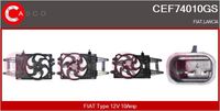 CASCO CEF74010GS - Motor eléctrico, ventilador del radiador - Genuine