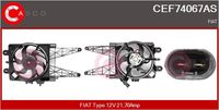 CASCO CEF74067AS - Motor eléctrico, ventilador del radiador - Brand New HQ
