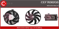 CASCO CEF76302GS - Ventilador, refrigeración del motor - Genuine