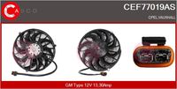 CASCO CEF77019AS - Motor eléctrico, ventilador del radiador - Brand New HQ
