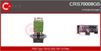 CASCO CRS70008GS - Resitencia, ventilador habitáculo - Genuine