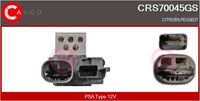 CASCO CRS70045GS - Resistencia serie, motor eléctrico (ventilador del radiador) - Genuine