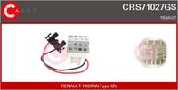 CASCO CRS71027GS - Resitencia, ventilador habitáculo - Genuine
