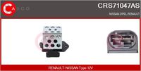 CASCO CRS71047AS - Resistencia serie, motor eléctrico (ventilador del radiador)
