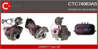 CASCO CTC74063AS - Turbocompresor, sobrealimentación - Brand New HQ