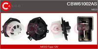 CASCO CBW61002AS - Ventilador habitáculo - Brand New HQ