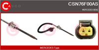 BOSCH 0986259170 - Sensor, temp. gas escape