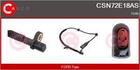 BOSCH 0986594515 - Sensor, revoluciones de la rueda