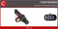 BOSCH 0986280603 - Sensor, posición arbol de levas