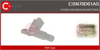 BOSCH 0986280427 - Sensor, posición arbol de levas