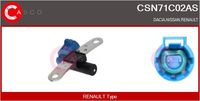BOSCH 0986280455 - Generador de impulsos, cigüeñal