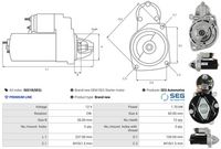 AS-PL S0218(SEG) - Motor de arranque