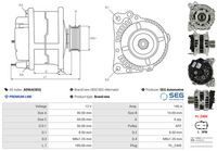 AS-PL A0964(SEG) - Alternador
