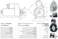 AS-PL S01119(SEG) - Motor de arranque