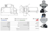 AS-PL S3218PR - Motor de arranque