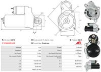 AS-PL S3010 - Motor de arranque