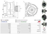 AS-PL A0411PR - Alternador