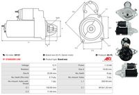 AS-PL S0121 - Motor de arranque