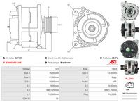 AS-PL A0749S - Alternador