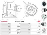 AS-PL A2135S - Alternador